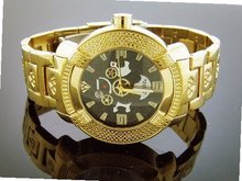 Aqua Master 45mm Round 20 Diamonds Yellow Gold Case
