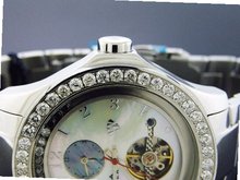Aqua Master 5.75ct Big Diamonds Automatic