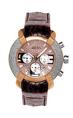 Aqua Master 96 Model Diamond with Leather Strap