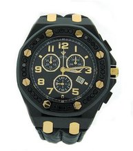 Aqua Master Explorer LUX 1.50 Ct Black Diamond Yellow Black W 325B