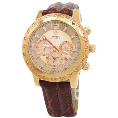 Aqua Master Quartz 0.20ctw Diamond AQMNW05