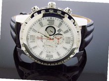 Aqua Master Round 50mm 24 Diamonds Stainless Steel Case & White Face