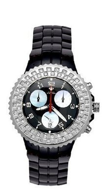 Aqua Master Unisex Ceramic Diamond 1.25ctw