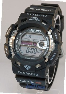 Aqua Master Unisex Shock by AQM Diamond