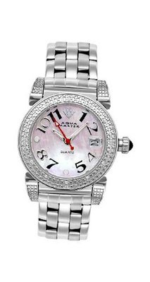 NEW! Aqua Master Ladies' Round 16-Diamond