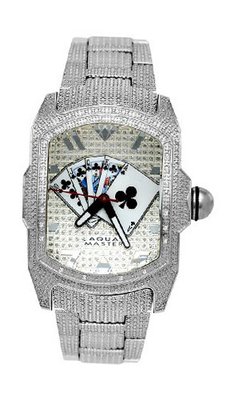 NEW! Aqua Master Rectangular Bubble Loop 22-Diamond Poker