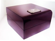 Original Aqua Master Mahogany Wood Box