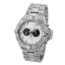 Aquaswiss 74G037 Man's Stainless Steel Day and Date military Time