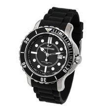 Aquaswiss 96G001 Rugged Man's Quartz Stainless Steel Rubber Strap