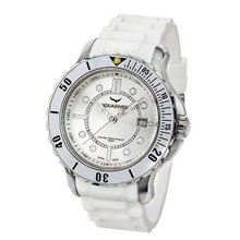 Aquaswiss 96G047 Rugged Man's Quartz Stainless Steel Rubber Strap