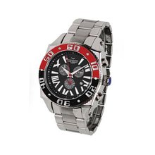 Aquaswiss Chronograph Swiss Quartz Large 50 MM Black Dial Stainless Steel Day Date #62XG0218