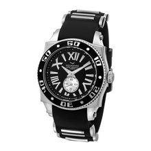 Aquaswiss Swiss Quartz 44 MM Black Dial Stainless Steel Black Bezel 62G0020