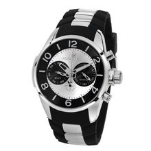 Aquaswiss TR805012 Trax Man's Stainless Steel Day and Date military Time