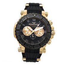 uAquaSwiss Aquaswiss 39G5006 Bolt Multifunction Swiss Gold Tone Stainless Steel Case 