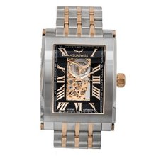 uAquaSwiss Aquaswiss 64XGAS003 Automatic Tanc Two Tone Stainless Steel Case and Band Man's 