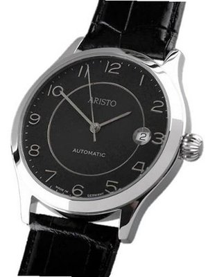 Aristo 4H53 Black Dial Swiss Automatic Dress