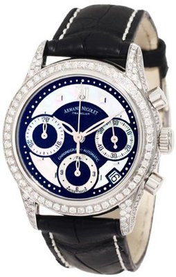 Armand Nicolet 9154V-NN-P915NR8 M03 Classic Automatic Stainless-Steel with Diamonds