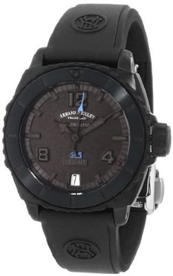 Armand Nicolet 9615N-NR-G9615N SL5 Sporty Automatic D.L.C. Black Stainless Steel