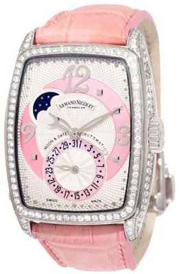 Armand Nicolet 9633V-AS-P968RS0 TM7 Classic Automatic Stainless-Steel with Diamonds