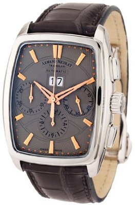 Armand Nicolet 9638A-GS-P968GR3 TM7 Classic Automatic Stainless-Steel