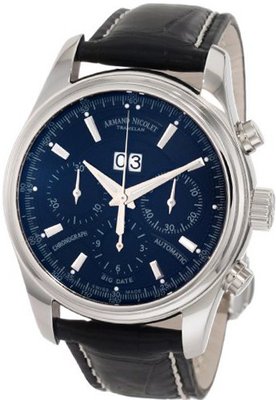 Armand Nicolet 9648A-NR-P961NR2 M02 Classic Automatic Stainless-Steel