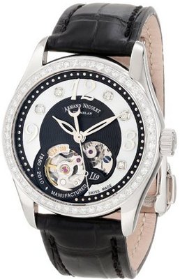 Armand Nicolet 9653D-NN-P953NR8 LL9 Limited Edition Stainless Steel Classic Automatic With Diamonds