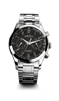 Armand Nicolet 9744A-NR-M9740 M02 Analog Display Swiss Automatic Silver