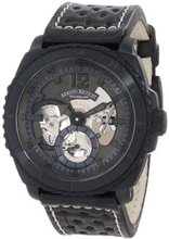 Armand Nicolet T619N-NR-P760NR4 L09 Limited Edition D.L.C. Black Titanium Sporty Hand Wind