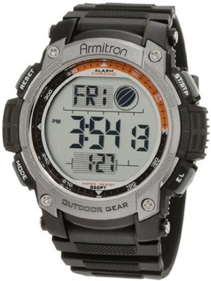 Armitron Sport 40/8252BLK Black Digital Chronograph