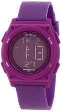 Armitron Sport 45/7027PUR Colorful Purple Resin Strap Chronograph