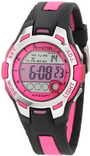 Armitron Sport 45/7030PNK Pink and Black Digital