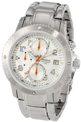 Armitron 20/4787SVSV Chronograph Stainless Steel Bracelet