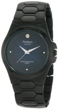 Armitron 204213DBTI Diamond Accented Black Ion-Plated Stainless-Steel Dress