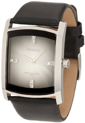 Armitron 204604DGSVBK Swarovski Crystal Accented Dress