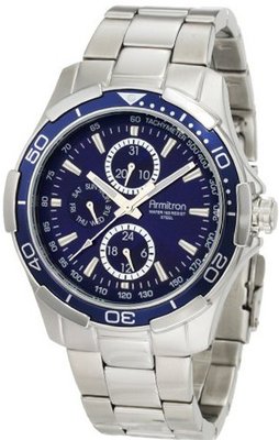 Armitron 204677BLSV Stainless Steel Bracelet