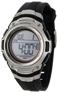 Armitron 408108BLK Chronograph Black Digital Sport