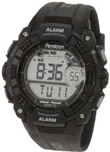 Armitron 408209BLK Chronograph Black Digital Sport