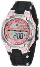 Armitron 456984PNK Pink and Black Chronograph Digital Sport
