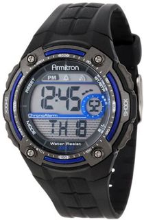 Armitron Digital Blue and Gray Chronograph Sport