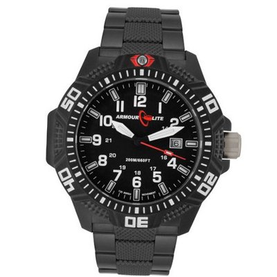 Armourlite Caliber Series Polycarbon Tritium Black PVD Band