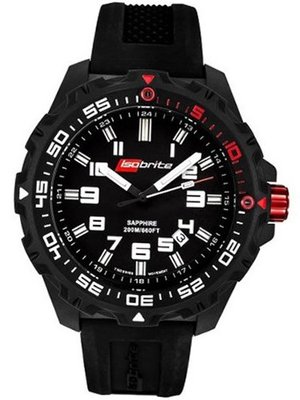 Armourlite Isobrite T100 Black Dial with Tritium Illumination and Sapphire Crystal ISO100