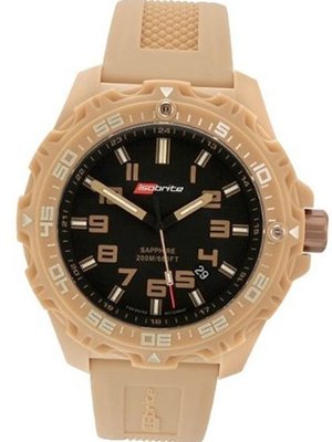Armourlite Isobrite T100 Tan Valor with Tritium Illumination and Sapphire Crystal ISO304