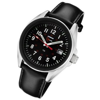 Armourlite Shatterproof Glass Swiss Tritium Black