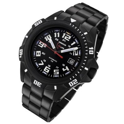 Armourlite Swiss Tritium Automatic Pro Blue Black