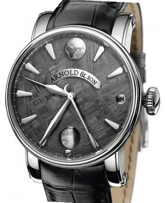 Arnold & Son Mid Complications True Moon Meteorite