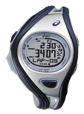 Asics Unisex Challenge CQAR0302 Blue Polyurethane Quartz with Digital Dial