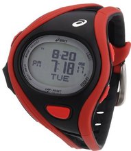 Asics Unisex Challenge CQAR0304 Red Polyurethane Quartz with Digital Dial