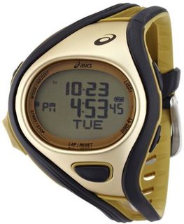 Asics Unisex Challenge CQAR0407 Gold Polyurethane Quartz with Digital Dial