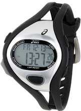 Asics Unisex CQAR0501 Entry Black Silver Digital Running