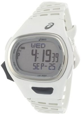 Asics Unisex CQAR0604 Digital Display Quartz White